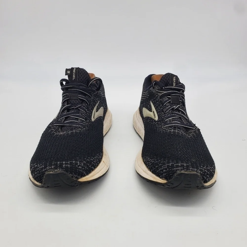 Brooks Revel 3 Women 8.5 Running Shoes Black White